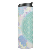 bloem van het groene leven, thermosbeker (Gedraaid links)