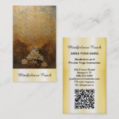 *~* Bloem van het Leven AP92 Heilige Reiki Yoga Go Visitekaartje (Voorkant / Achterkant)