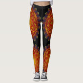 Bloem van het Leven - Apophysis Mandala I Leggings (Voorkant)