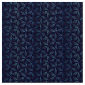 Bloem van het leven blauw patroon stof (Close Up)