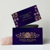 Bloem van het leven - bloeien Ornament Visitekaartje