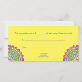 Bloem van het leven -  bloesems 2 (Achterkant)