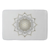 Bloem van het leven - bloesems Mandala 1 Badmat (Voorkant)