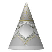 Bloem van het leven - bloesems Mandala 1 Feesthoedjes (Links)