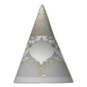 Bloem van het leven - bloesems Mandala 1 Feesthoedjes (Rechts)