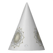 Bloem van het leven - bloesems Mandala 1 Feesthoedjes (Links)