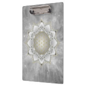 Bloem van het leven - bloesems Mandala 1 Klembord (Links)