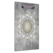 Bloem van het leven - bloesems Mandala 1 Klembord (Rechts)