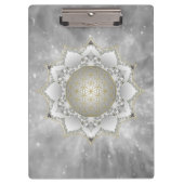 Bloem van het leven - bloesems Mandala 1 Klembord (Voorkant)