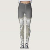 Bloem van het leven - bloesems Mandala 1 Leggings (Voorkant)