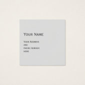 Bloem van het leven - bloesems Mandala 1 Vierkante Visitekaartjes (Achterkant)