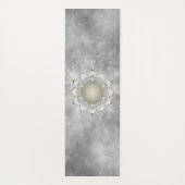 Bloem van het leven - bloesems Mandala 1 Yogamat (Achterkant)