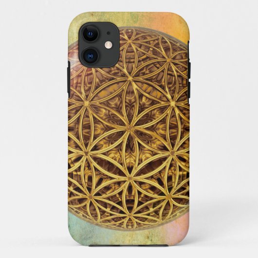 Bloem van het Leven / Blume des Lebens - balrooste Case-Mate iPhone Case (Achterkant)