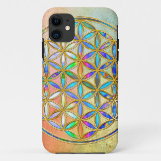 Bloem van het leven / Blume des Lebens - gouden kl Case-Mate iPhone Case