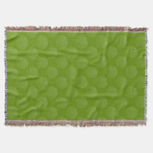 Bloem van het leven / Blume des Lebens - groen pat Deken