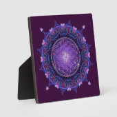 BLOEM VAN HET LEVEN / Blume des Lebens - Mandala I Fotoplaat (Voorkant)