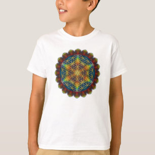 BLOEM VAN HET LEVEN / Blume des Lebens - Mandala I T-shirt