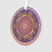Bloem van het leven / Blume des lebens - Ornament (voorkant)