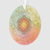 Bloem van het leven / Blume des lebens - Ornament  (voorkant)