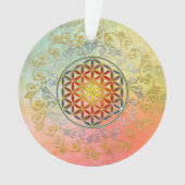 Bloem van het leven / Blume des lebens - Ornament  (voorkant)