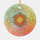 Bloem van het leven / Blume des lebens - Ornament  (Voorkant)