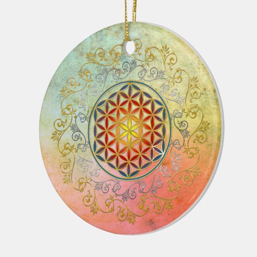 Bloem van het leven / Blume des lebens - Ornament  (Links)