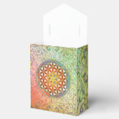 Bloem van het leven / Blume des lebens - Ornament Bedankdoosjes (Geopend)