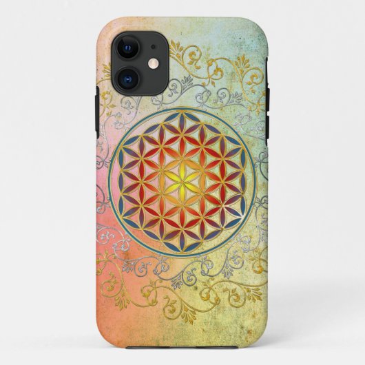Bloem van het leven / Blume des lebens - Ornament  Case-Mate iPhone Case (Achterkant)