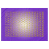 Bloem van het leven / Blume des Lebens - patroongo Tafelkleed (Voorkant (Horizontaal))