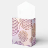 Bloem van het leven / Blume des Lebens - patroonvi Bedankdoosjes (Geopend)