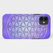 Bloem van het leven / Blume des Lebens - postzegel Case-Mate iPhone Case (Achterkant (horizontaal))