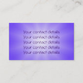 Bloem van het leven / Blume des Lebens - postzegel Visitekaartje (Achterkant)