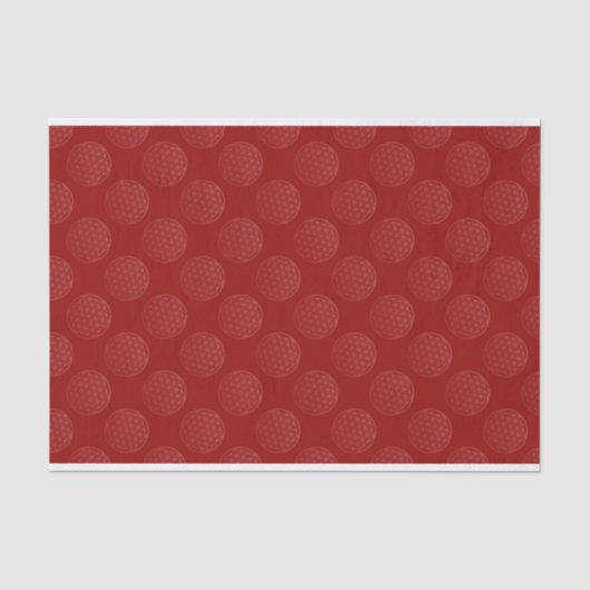 Bloem van het leven / Blume des Lebens - rood patr Tissuepapier (Voorkant)