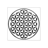 Bloem van het Leven / Blume des Lebens - Stamp I Rubberstempel (Afrduk)