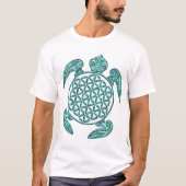 Bloem van het Leven/Blume des Lebens T-shirt (Voorkant)