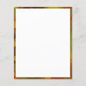 bloem van het leven, chakra, zen, heilige geometri flyer (Achterkant)