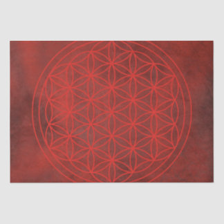 bloem van het leven, chakra, zen, heilige geometri tissuepapier