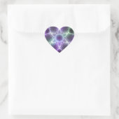 Bloem van het leven Fractal - Geometrie Sacred Hart Sticker (Tas)