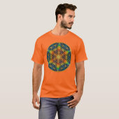 BLOEM VAN HET LEVEN - Fractale Bloei 1 T-shirt (Voorkant volledig)
