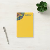 BLOEM VAN HET LEVEN - Fractale Bloesem 1 Post-it® Notes (Kantoor)