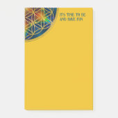 BLOEM VAN HET LEVEN - Fractale Bloesem 1 Post-it® Notes (Voorkant)