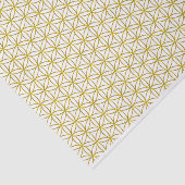 Bloem van het Leven - gouden patroon + uw backgr. Tissuepapier (Detail)