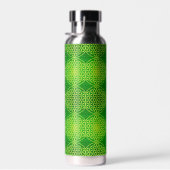 BLOEM VAN HET LEVEN - groen mix patroon Waterfles (Rechts)