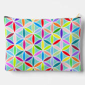 Bloem van het leven Grote Patroon – Meerkleurig Etui (Achterkant)