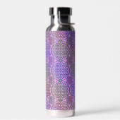 BLOEM VAN HET LEVEN - grunge patroon 3 Waterfles (Links)