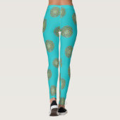 BLOEM VAN HET LEVEN - Heilig Geometrisch Ontwerp 1 Leggings (Achterkant)
