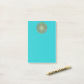 BLOEM VAN HET LEVEN - Heilig Geometrisch Ontwerp 1 Post-it® Notes (Op bureau)
