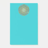 BLOEM VAN HET LEVEN - Heilig Geometrisch Ontwerp 1 Post-it® Notes (Voorkant)