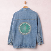BLOEM VAN HET LEVEN - Heilig Geometrisch Ontwerp 2 Denim Jacket (Hangar)