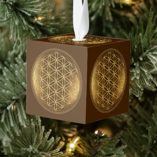 BLOEM VAN HET LEVEN - Heilige Geometrie Medaillon  Decoratie (Boom)